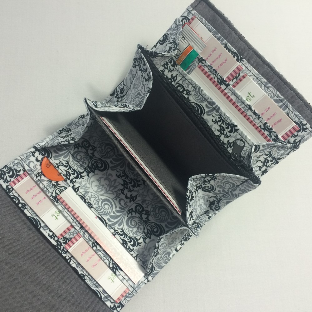Nähen portemonnaie kostenlos selber schnittmuster DIY: Portemonnaie